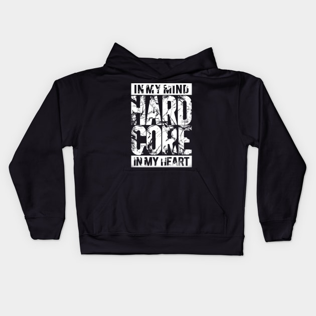 hardcore Kids Hoodie by ramonagbrl